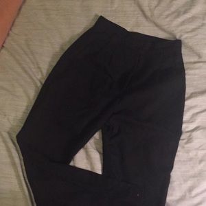 Black american apparel twill pant XS
